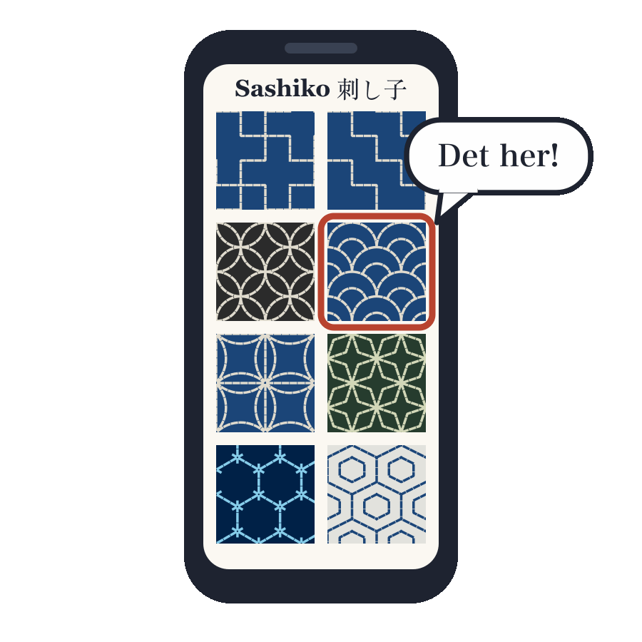 Vælg mønster